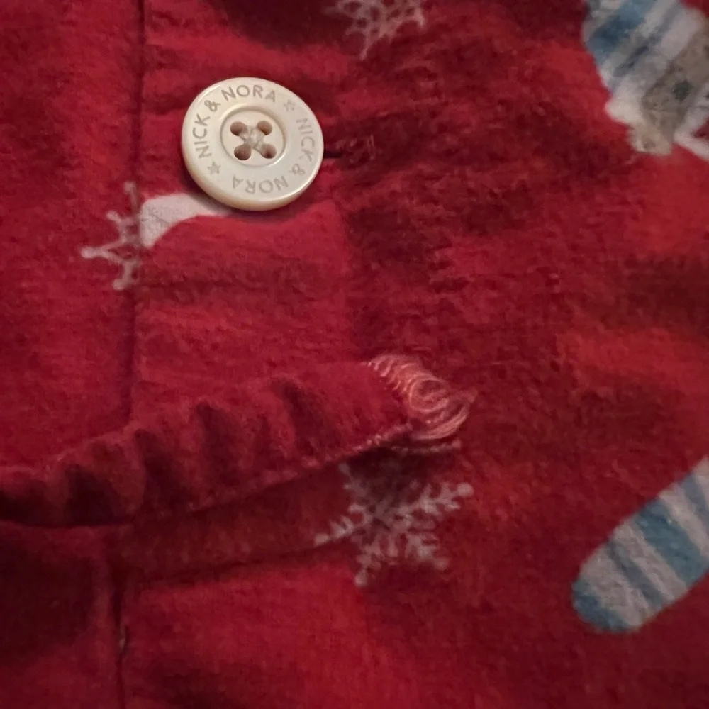 - Nick & Nora M Sock Monkey Fleece Pajama Pants! VGUC!
